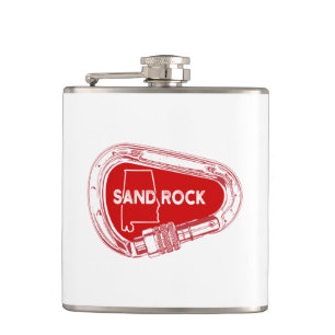 Flasques Sand Rock Alabama Rock Escalade Carabiner