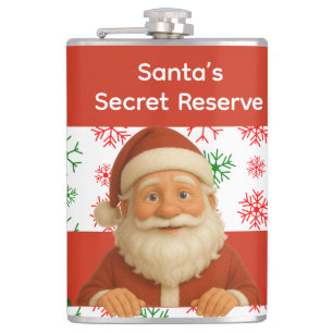 Flasques Santa Face Esprits du Pôle Nord Noël Vinyl Wr