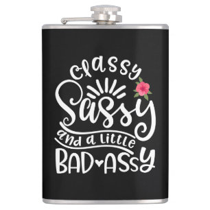 Flasques Sassy Classique Et Un Peu Mauvais Assy Amis Sassy