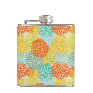 Flasques Schéma floral 3