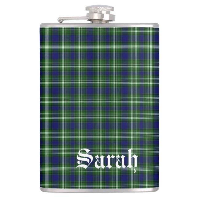 Flasques Scotland Tweedside District Tartan Personnalisé (Devant)