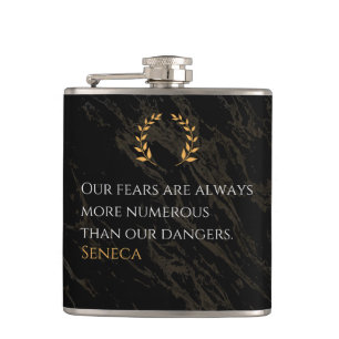 Flasques Seneca's Insight : Les peurs comparées aux dangers