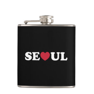 Flasques Séoul Love Heart