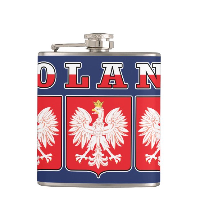 Flasques Shields de Poland Eagle (Devant)