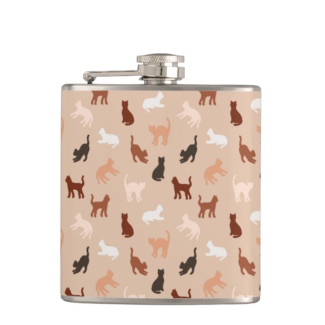 Flasques Silhouette de chat (Devant)