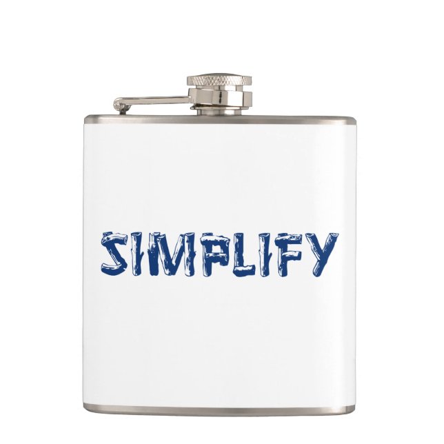 Flasques Simplifier (Devant)