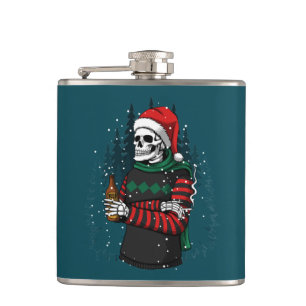 Flasques Skeleton Père Noël Noël Adult Stocker Stuffer