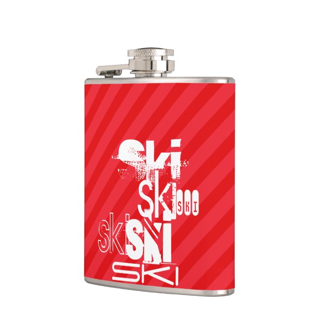Flasques Ski ; Scarlet Rouge (Gauche)