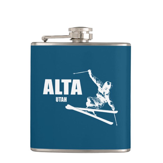 Flasques Skier Alta Utah (Devant)