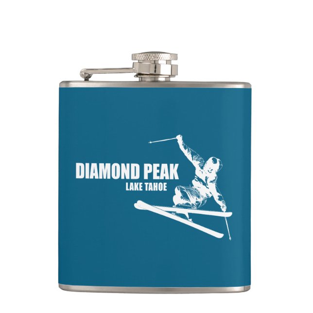 Flasques Skier Diamond Peak Lake Tahoe (Devant)