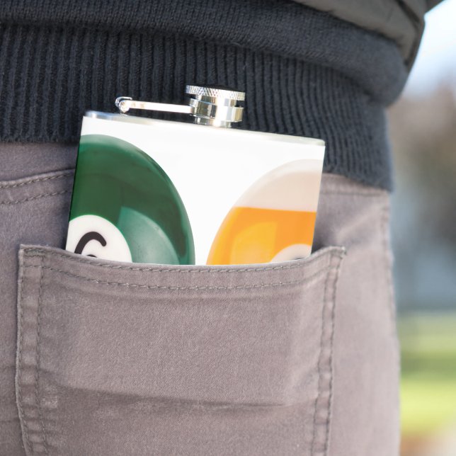 Flasques SlipperyJoe's 69 table de billard dur deux billiar (En situation)