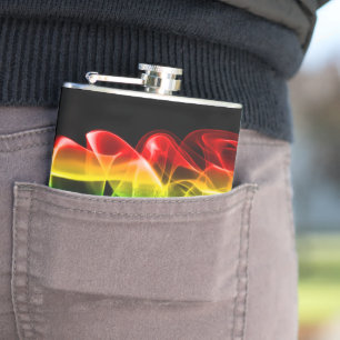 Flasques SlipperyJoe's fumée vif arc-en-ciel célébré