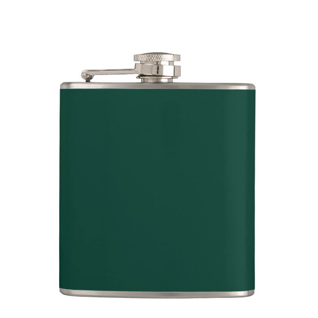 Flasques Solid color spruce dark green (Devant)