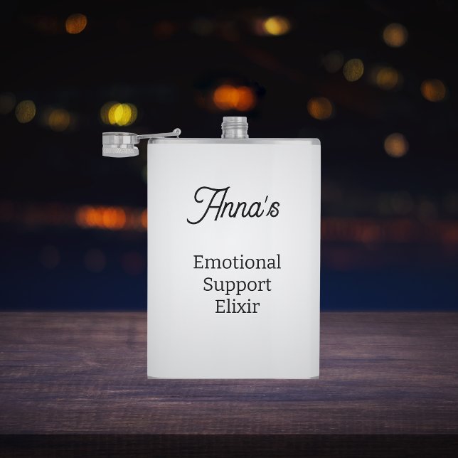 Flasques Soutien émotionnel (Hinged Emotional Support Flask)