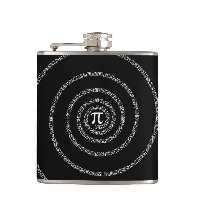 Flasques Spirale pour pi sur le style noir (Devant)