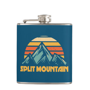 Flasques Split Mountain Californie Turquoise Rétro