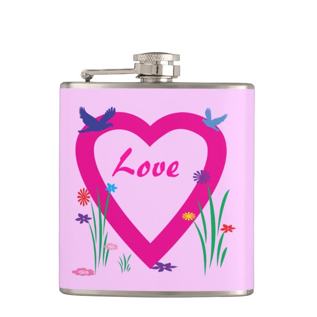 Flasques Spring Heart Valentine (Devant)