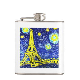 Flasques Starry Night Paris France