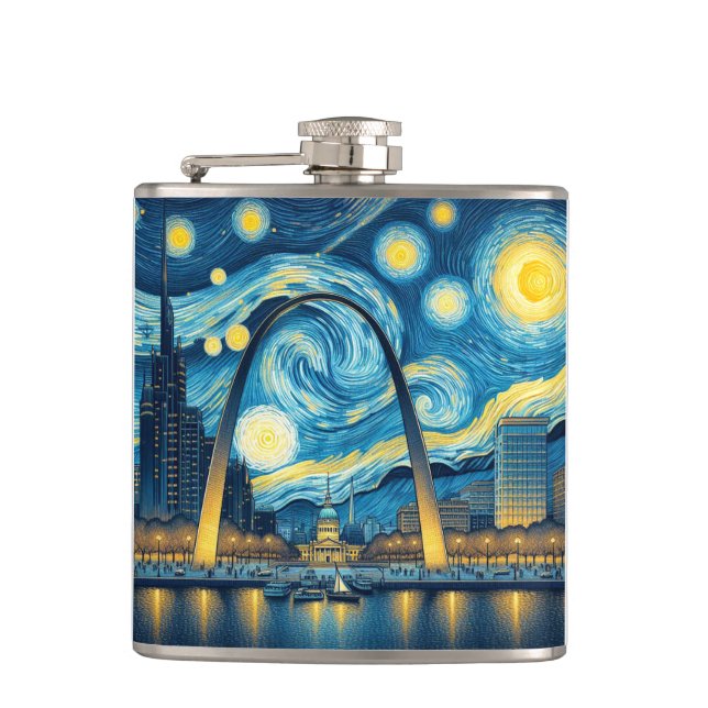 Flasques Starry Night St. Louis Missouri (Devant)