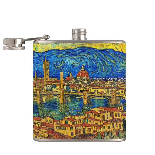 Flasques Starry Starry Night Florence Italie (Ouvert)