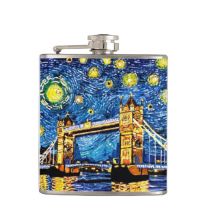 Flasques Starry Starry Night Londres Angleterre