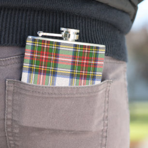 Flasques Stewart Royal Robe Plaid écossais Motif