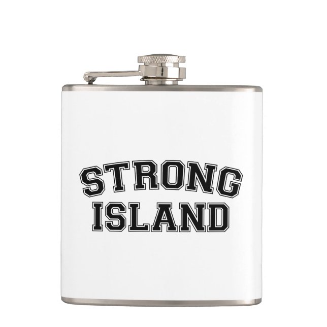 Flasques Strong Island, NYC, États-Unis (Devant)