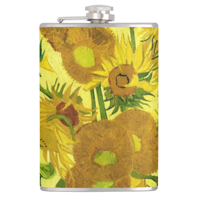Flasques Sunflowers Vincent van Gogh (Devant)