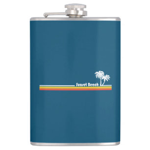 Flasques Sunset Beach Caroline du Nord
