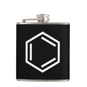 FLASQUES SYMBOLE D'ANNEAU BENZENE