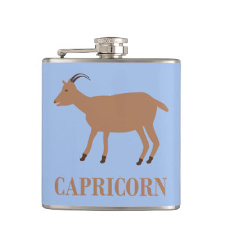 Flasques Symbole étoile Capricorne Chèvre