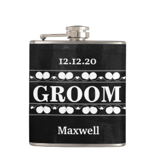 Flasques Tableau noir Le Mariage Groomsman