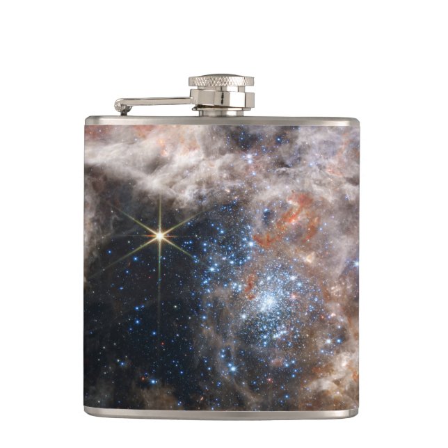 Flasques Tarantula Nebula Image de JWST (Devant)