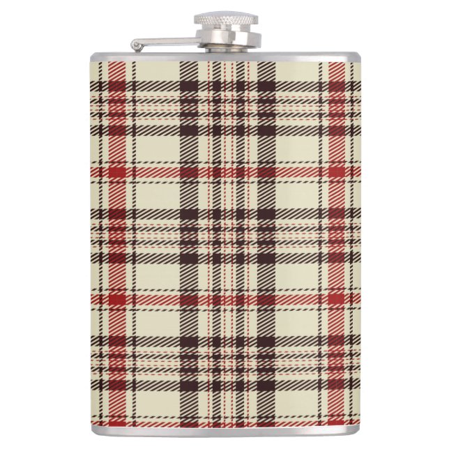 Flasques Tartan Brown (Devant)