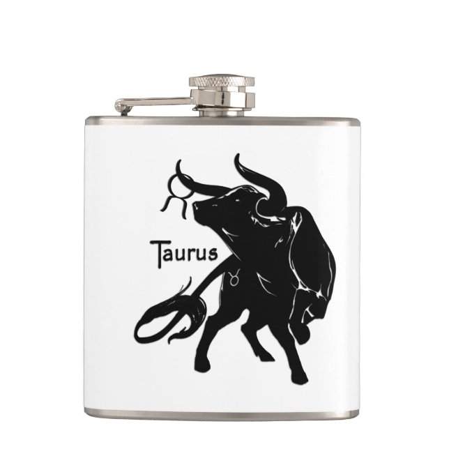 Flasques Taurus puissant le Zodiaque Bull (Devant)
