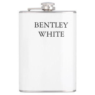 Flasques Tendance Chic Blanc Style Simple Simple Plaque Vot