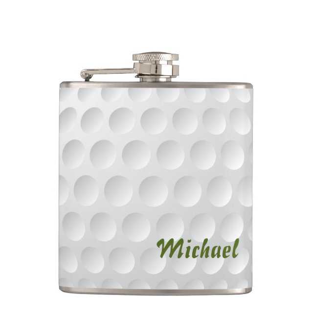 Flasques Texture de balle de golf. Pelouse verte. Pour les  (Devant)