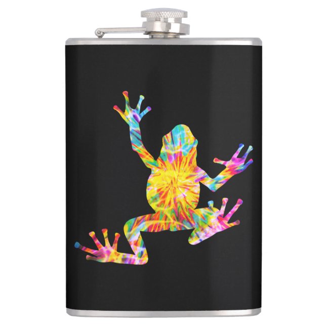 FLASQUES TIE DYE FROG (Devant)
