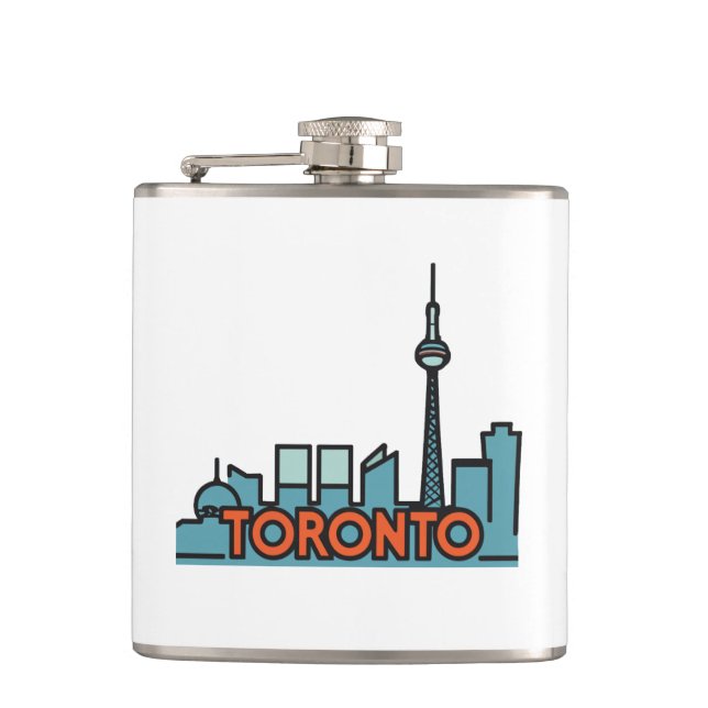 Flasques Toronto Canada Skyline (Devant)