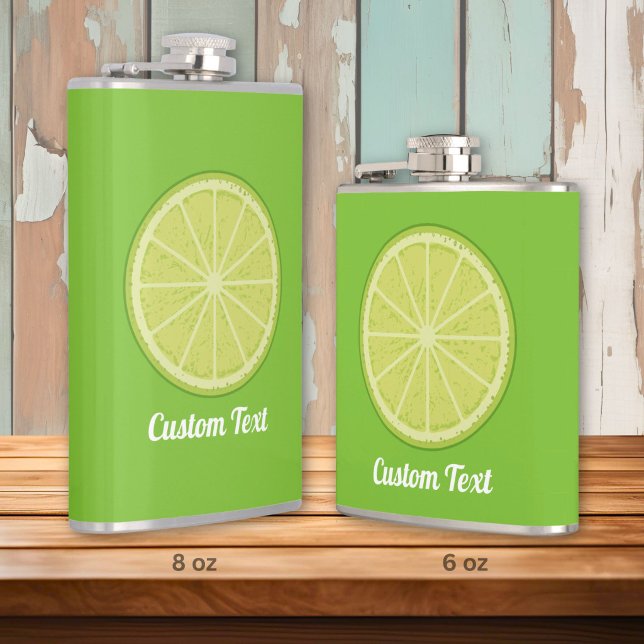 Flasques Tranche de citron vert (Créateur téléchargé)