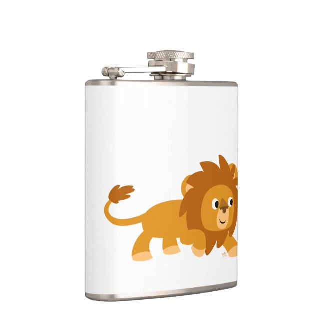 Flasques Très Smart Cartoon Lion Hip Flask (Droite)