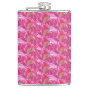 Flasques Tulipes roses frites - Design floral moderne