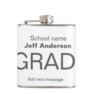 Flasques Typographie moderne graduation simple minimum c