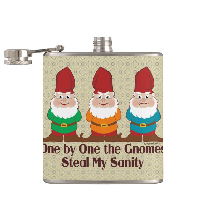 Flasques Un par un les Gnomes volent ma santé mentale (Ouvert)
