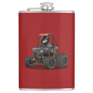 Flasques Véhicule tout-terrain UTV de dessin animé