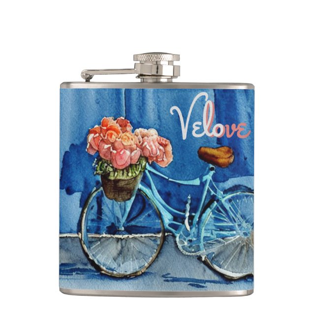 Flasques Velo Love Cycling (Devant)