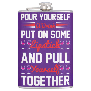 Flasques Versez-Vous Un Verre...