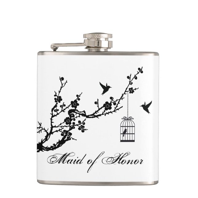 Flasques Vestige d'oiseaux vintages Maid of Honor Don maria (Devant)