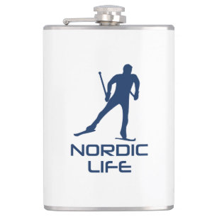 Flasques Vie de ski nordique