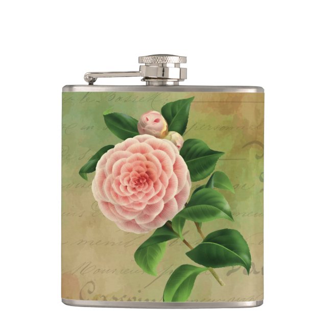 Flasques Vintage Camellia Botanique (Devant)